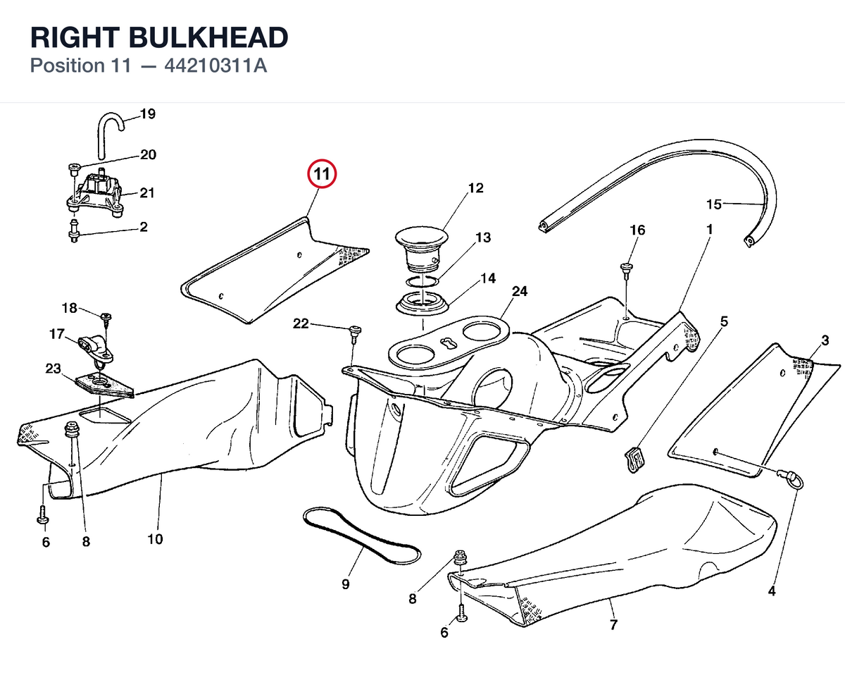 RIGHT BULKHEAD