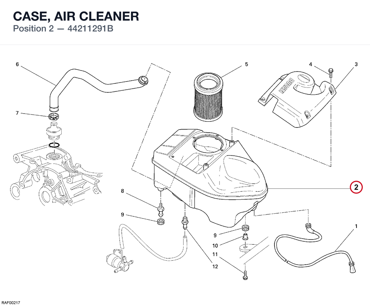 CASE, AIR CLEANER