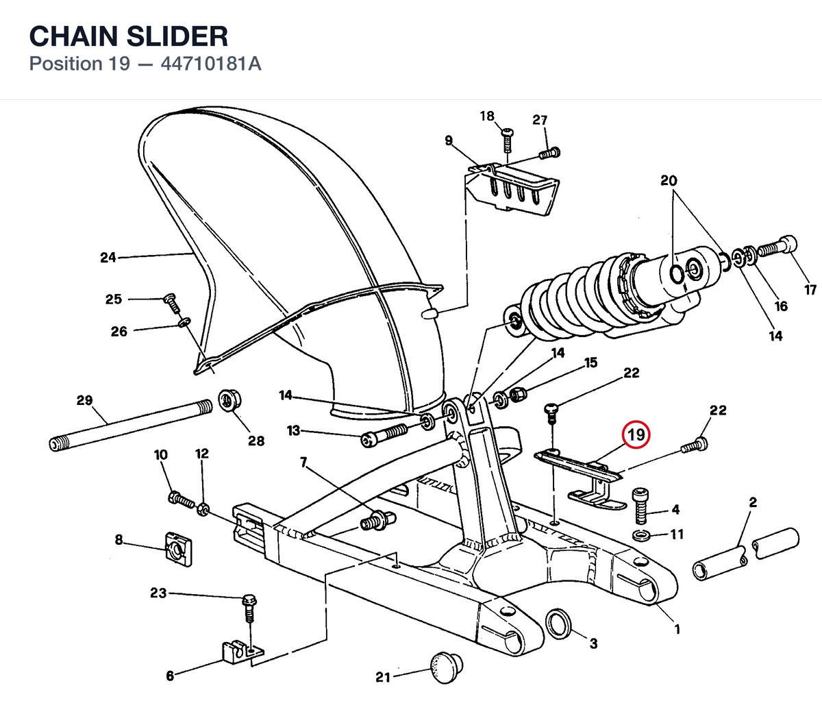 CHAIN SLIDER