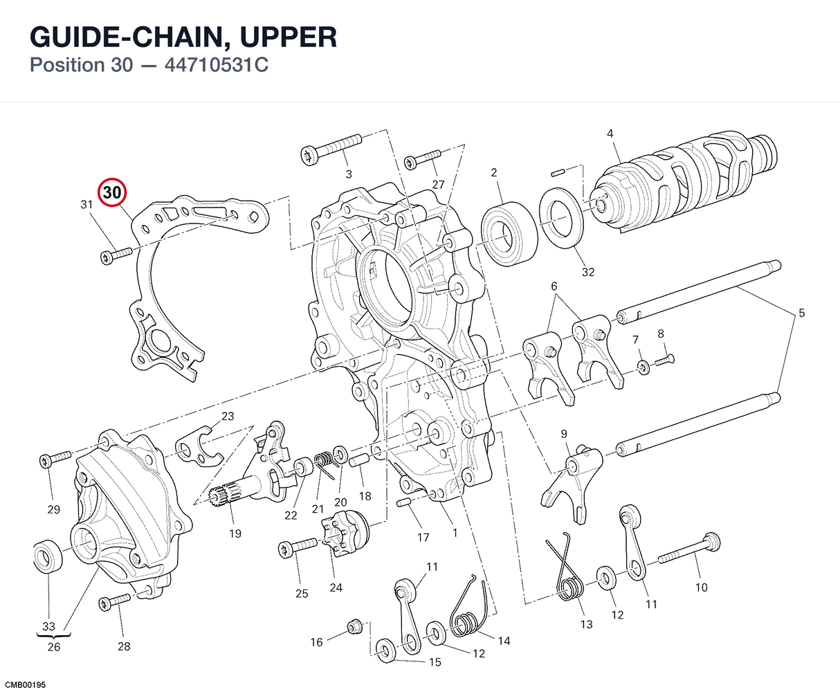 GUIDE-CHAIN, UPPER