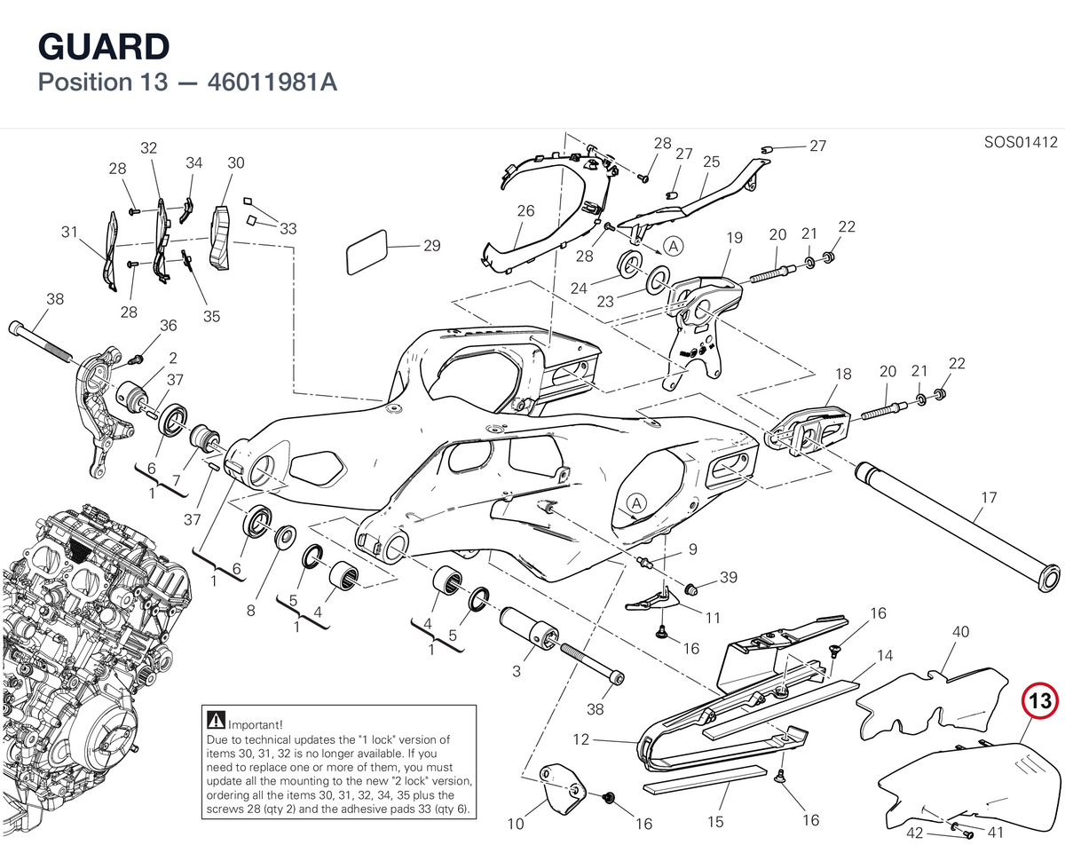 GUARD 46011981A diagram position
