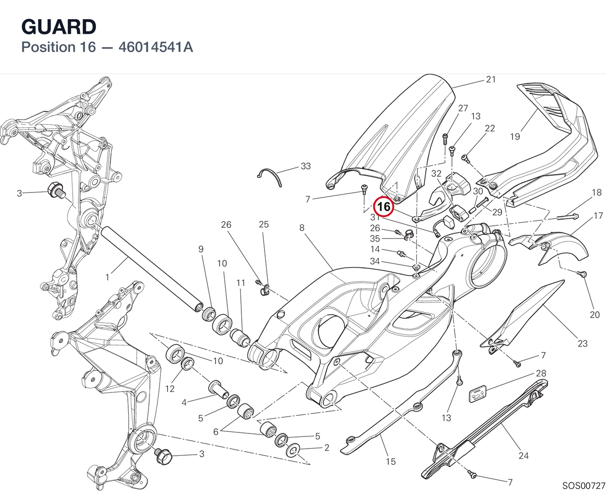 GUARD 46014541A diagram position