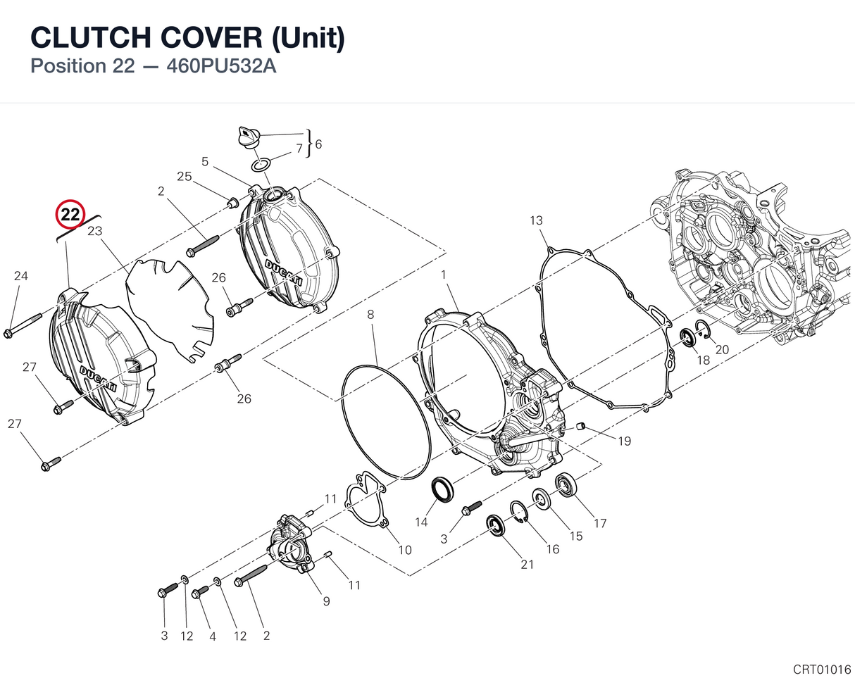CLUTCH COVER (Unit)