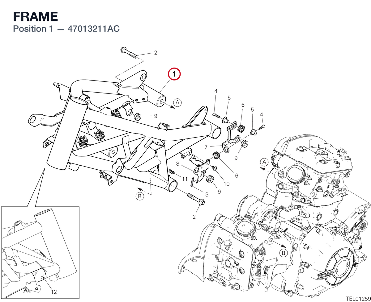 FRAME 47013211AC diagram position
