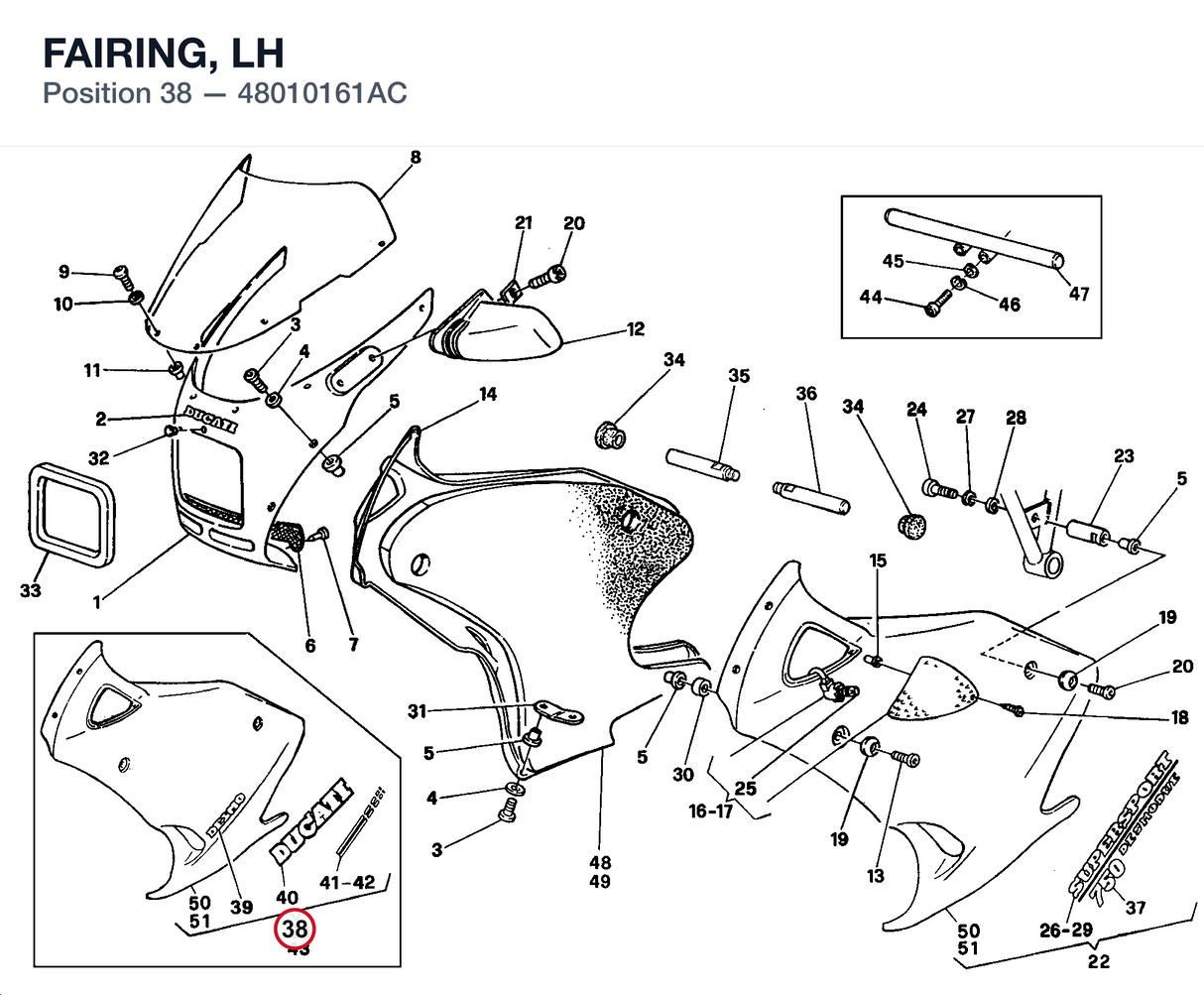 FAIRING, LH
