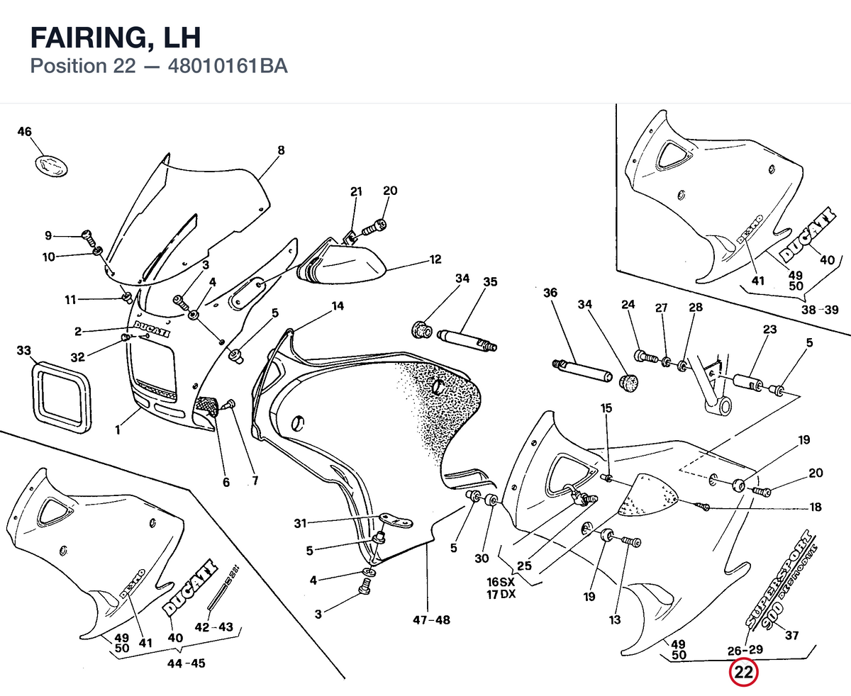 FAIRING, LH