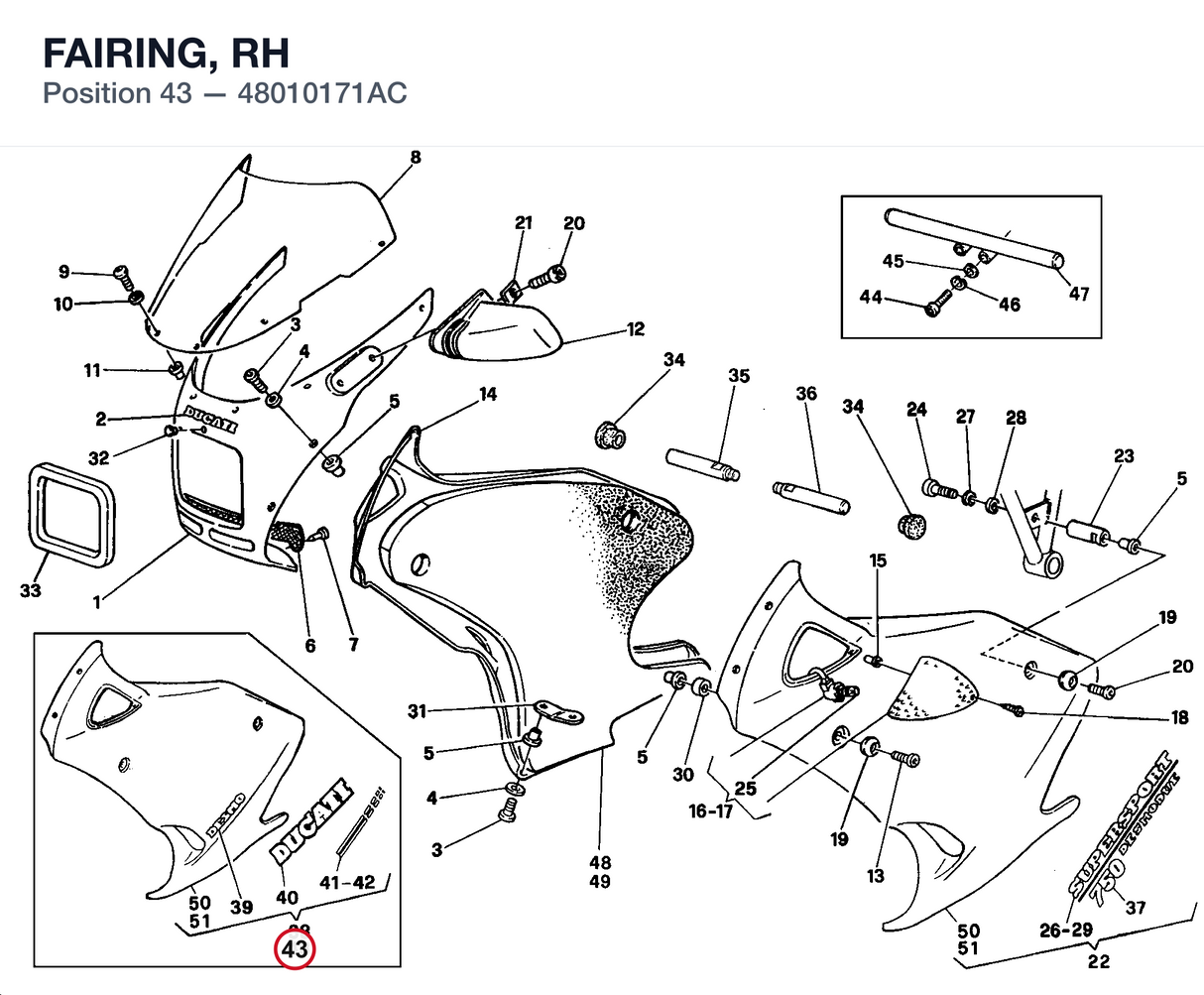 FAIRING, RH