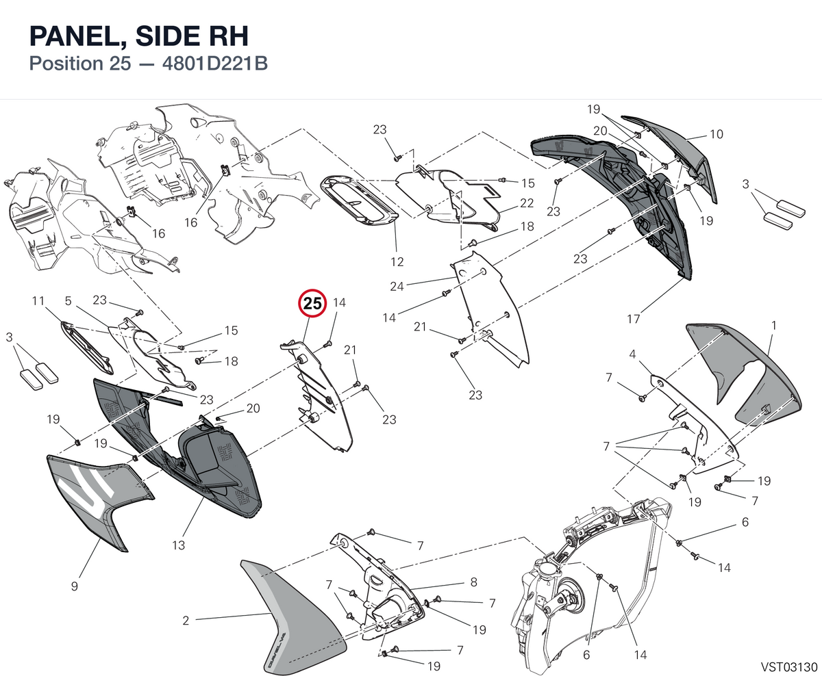PANEL, SIDE RH 4801D221B diagram position