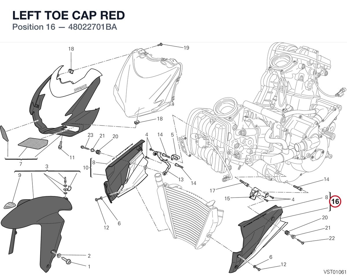 LEFT TOE CAP RED 48022701BA diagram position