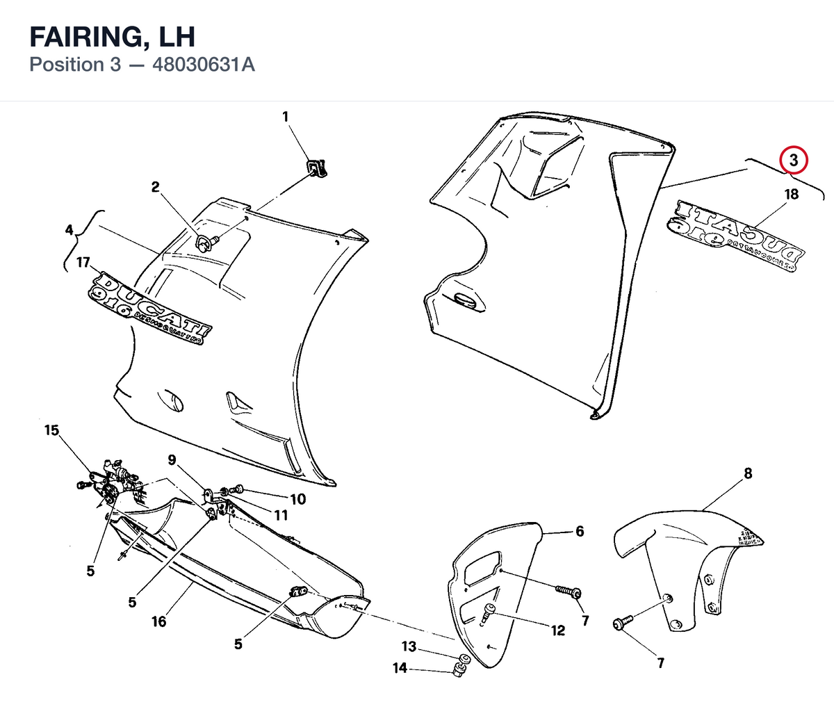 FAIRING, LH