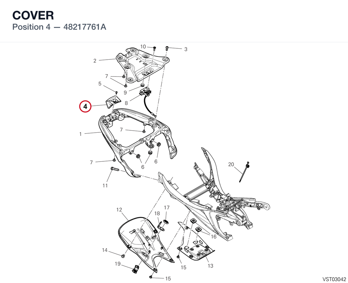 COVER 48217761A diagram position