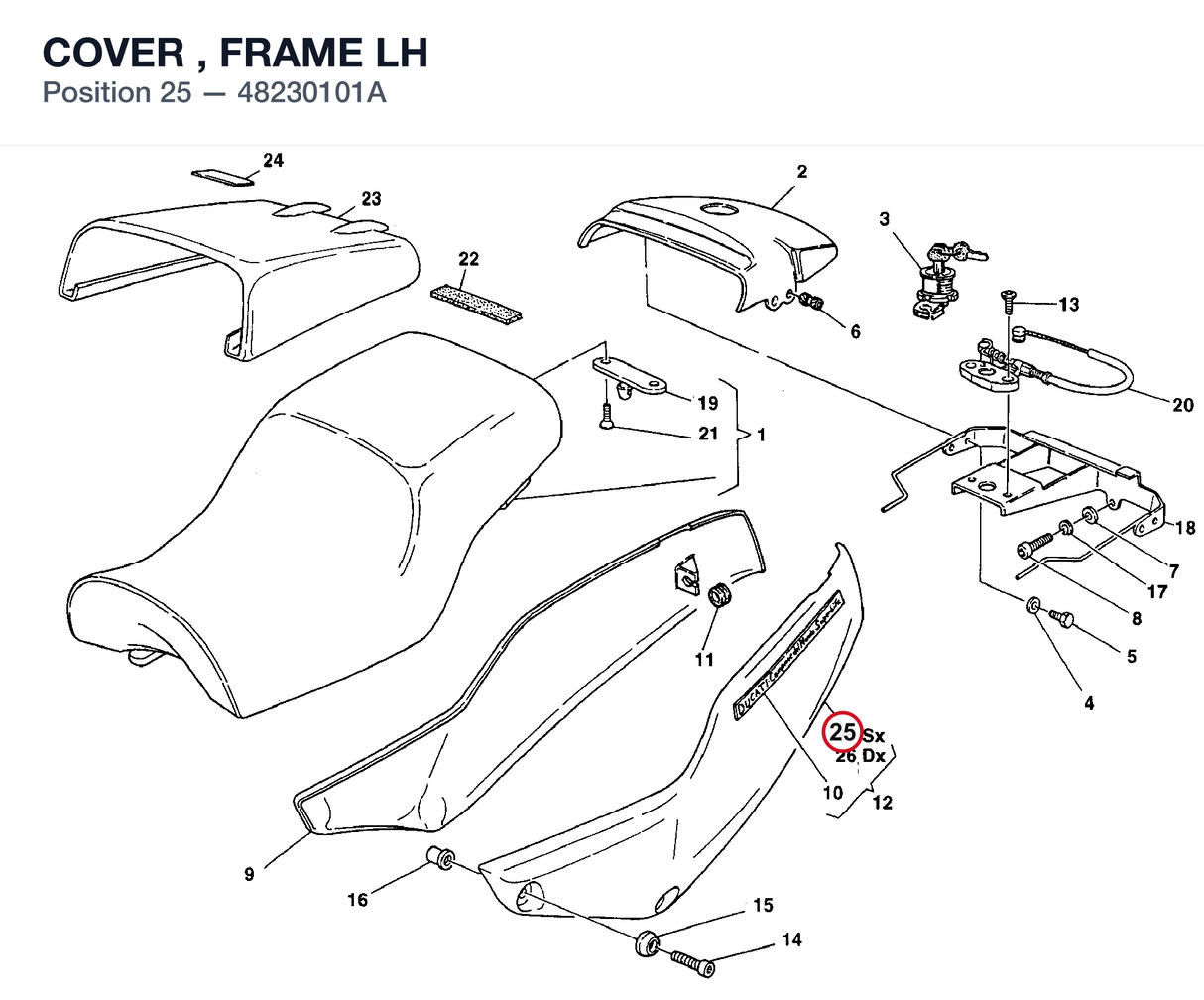 COVER , FRAME LH