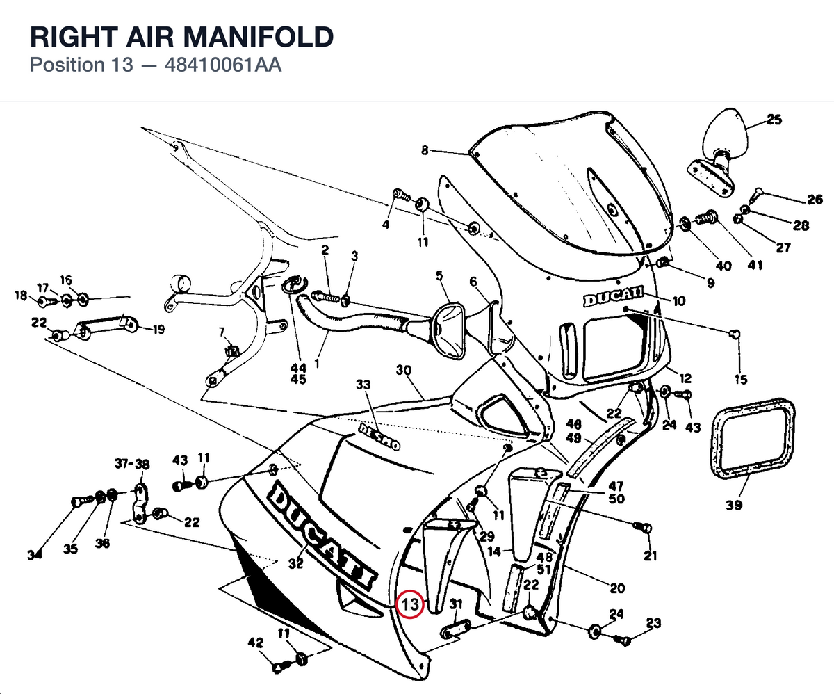 RIGHT AIR MANIFOLD