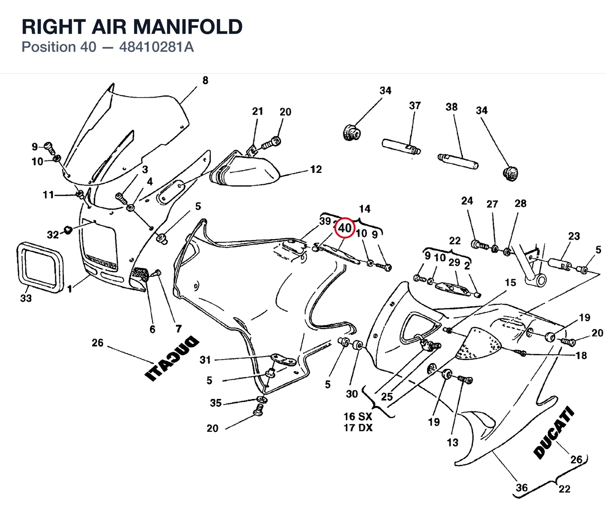 RIGHT AIR MANIFOLD