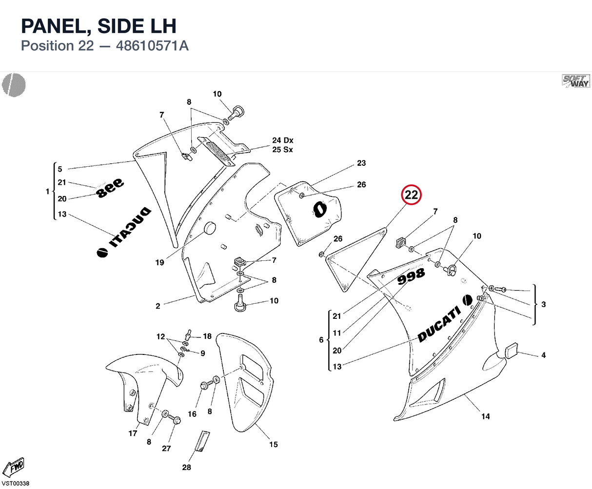 PANEL, SIDE LH