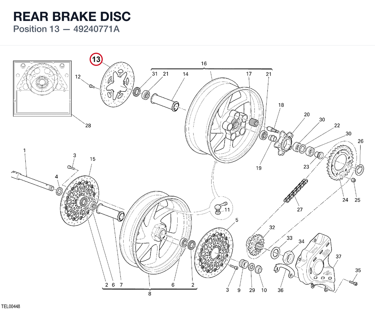 REAR BRAKE DISC