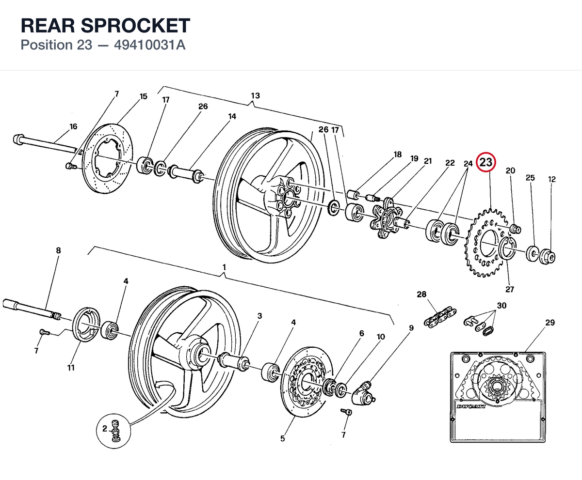 REAR SPROCKET