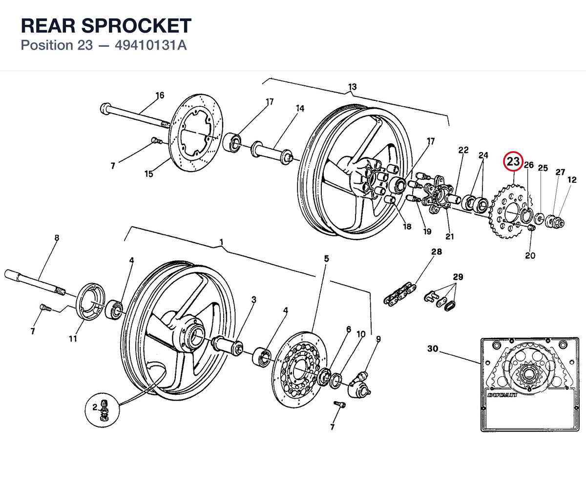 REAR SPROCKET
