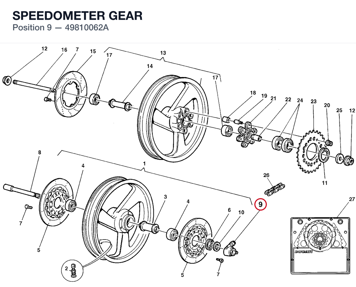 SPEEDOMETER GEAR
