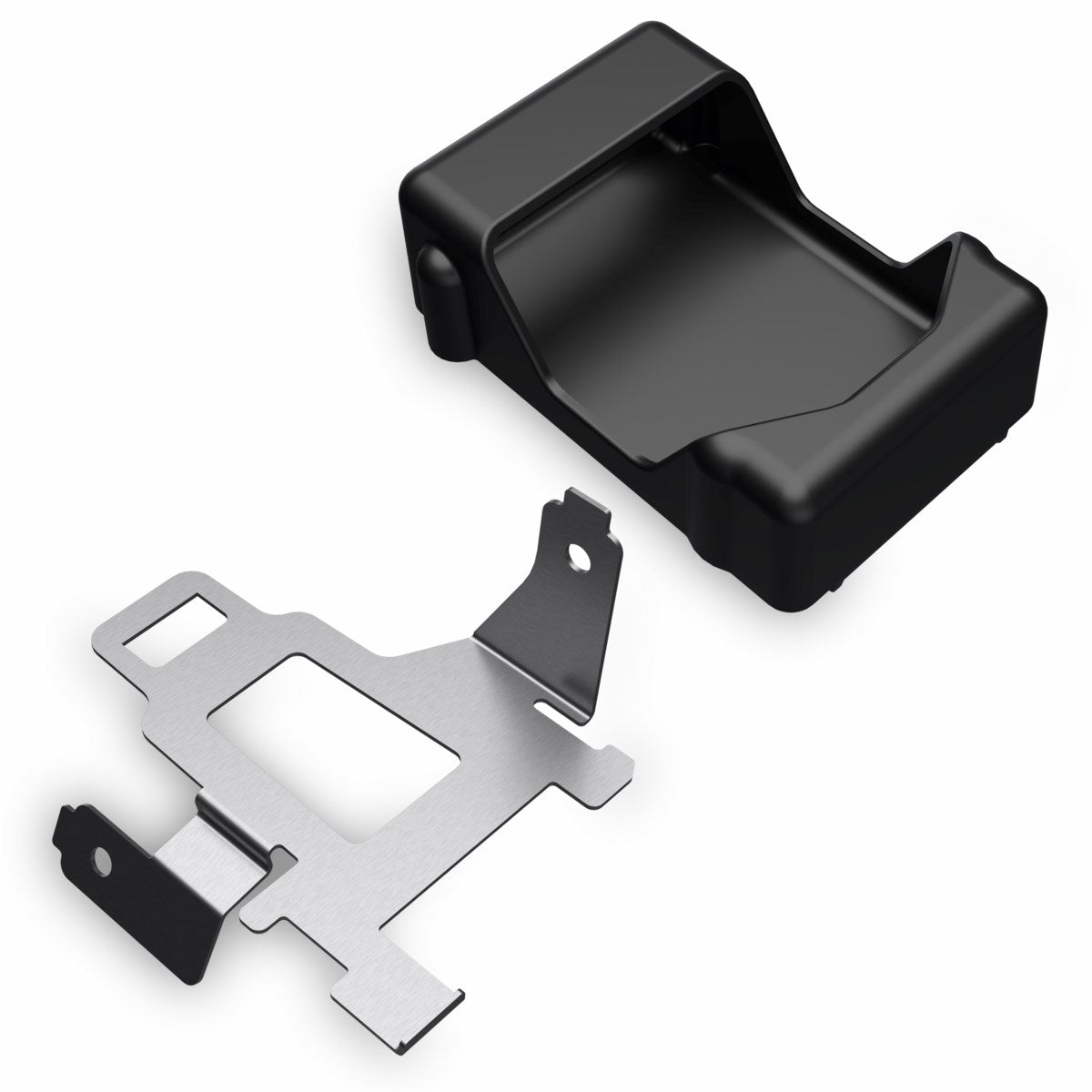 Support for anti-theft system installation (Montaggio centralina antifurto 2102)