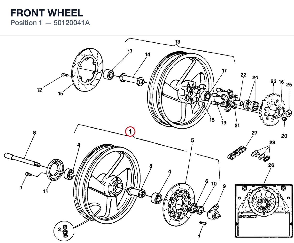 FRONT WHEEL