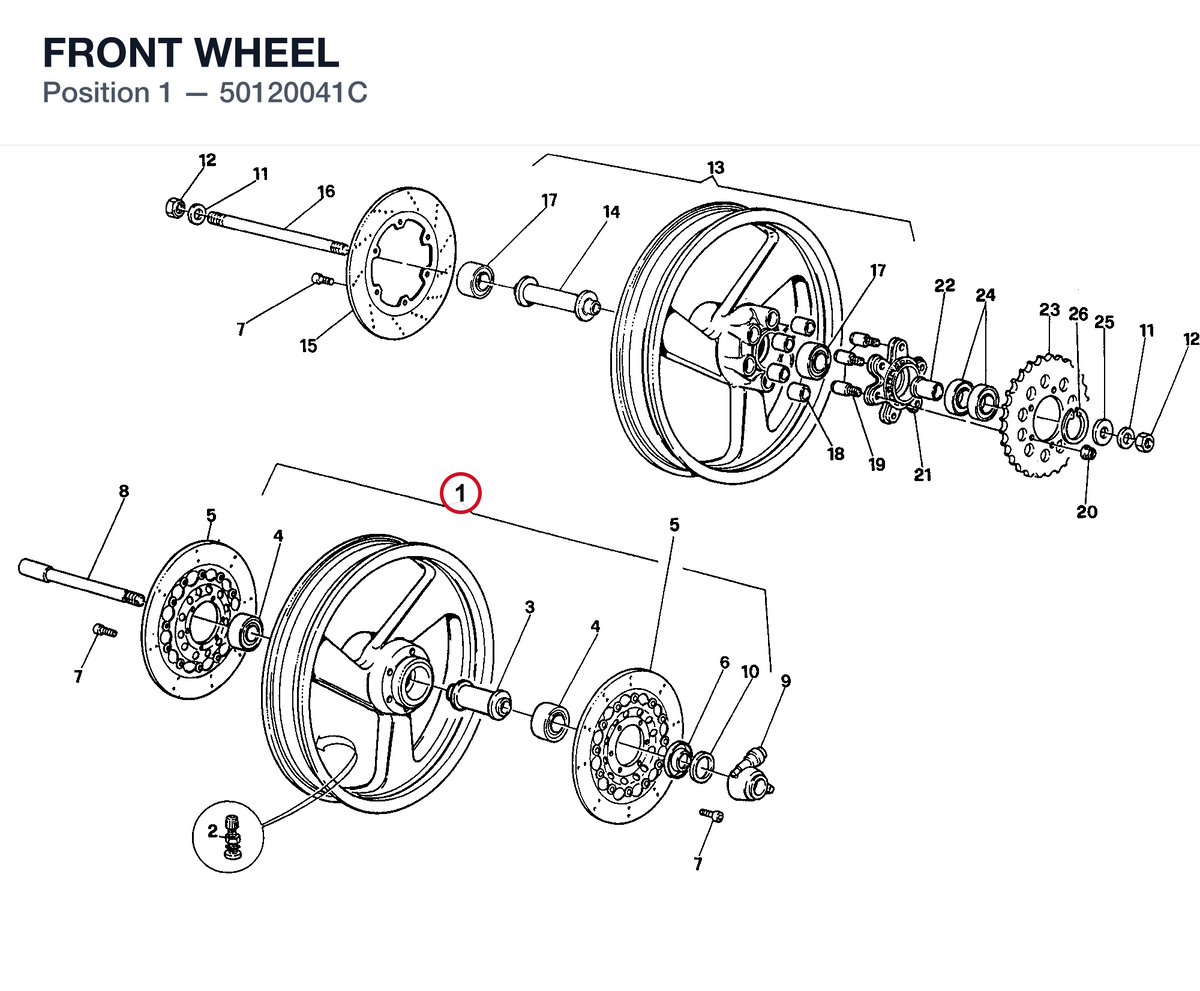 FRONT WHEEL
