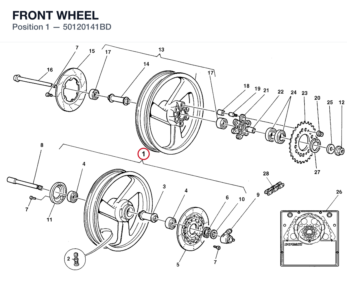 FRONT WHEEL