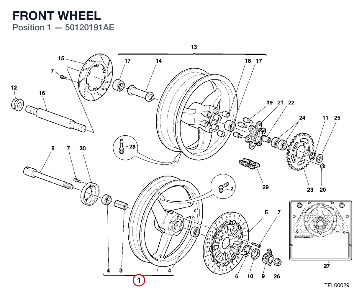 FRONT WHEEL