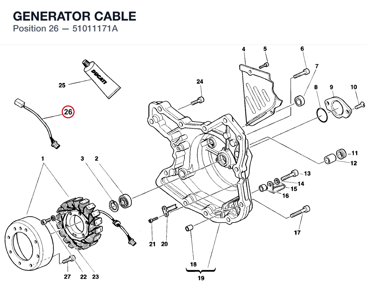 GENERATOR CABLE