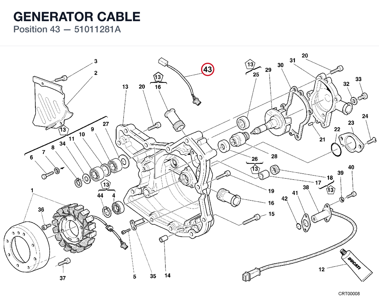 GENERATOR CABLE
