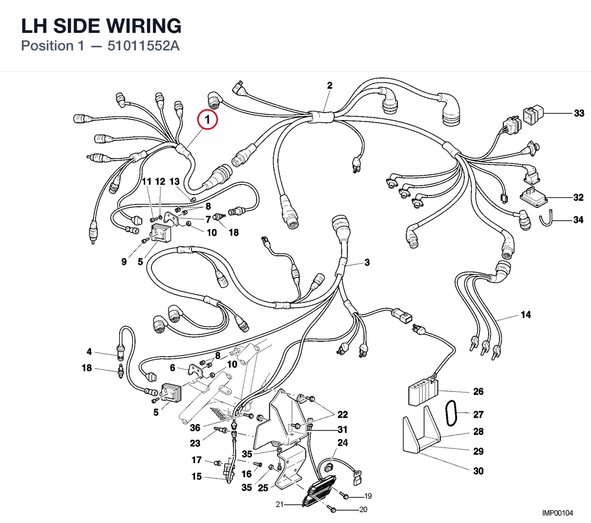 LH SIDE WIRING