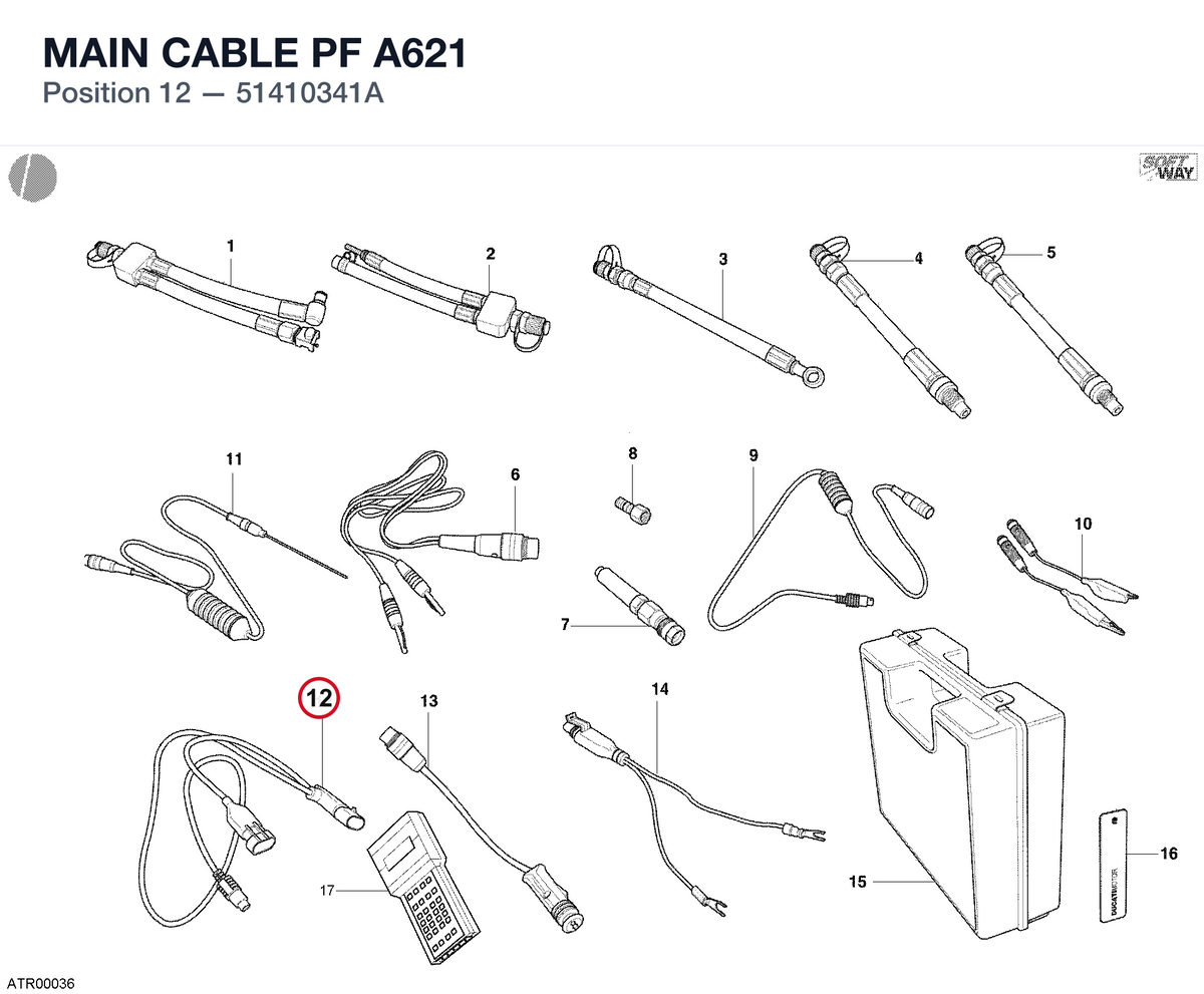 MAIN CABLE PF A621