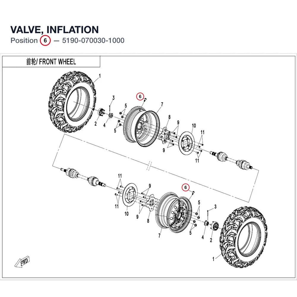 VALVE, INFLATION product image