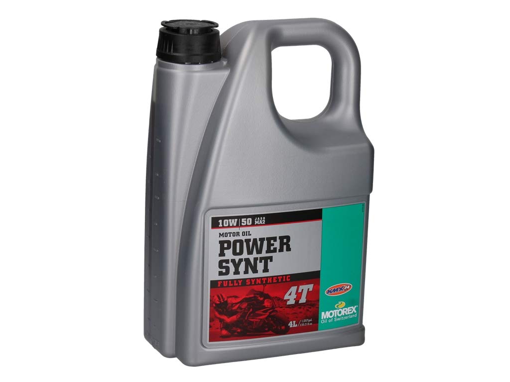 MOTOREX POWER SYNT 4T SAE 10W/50 4-LITER