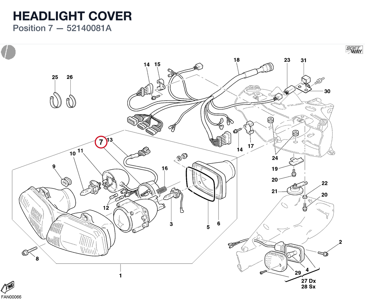 HEADLIGHT COVER
