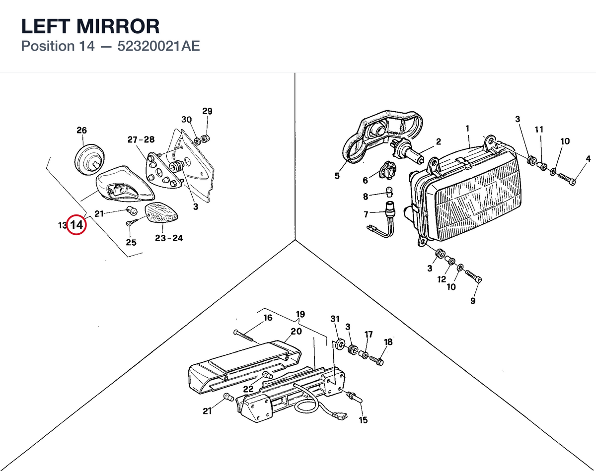 LEFT MIRROR