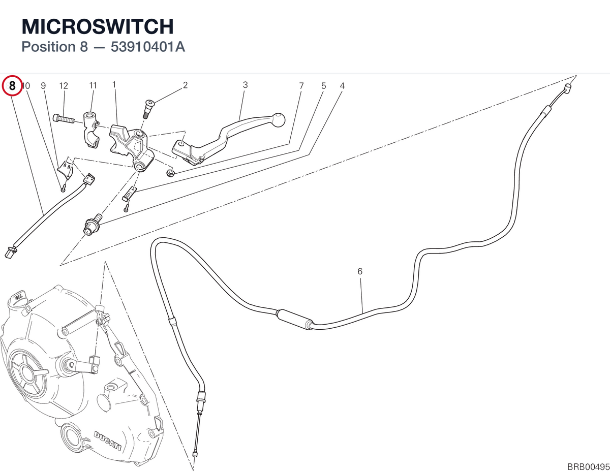 MICROSWITCH 53910401A diagram position