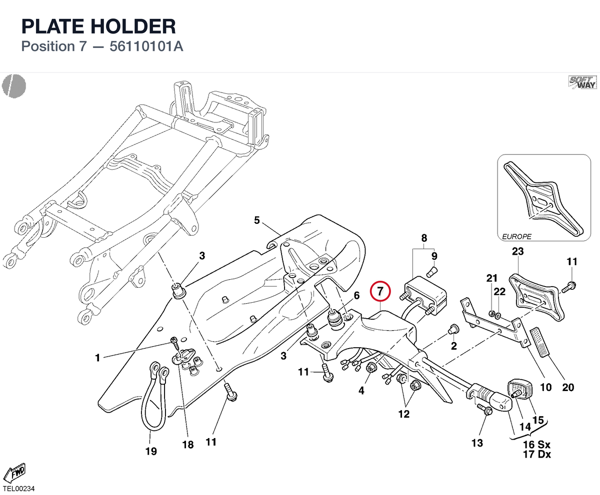 PLATE HOLDER