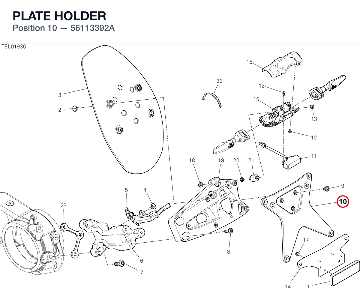 PLATE HOLDER 56113392A diagram position