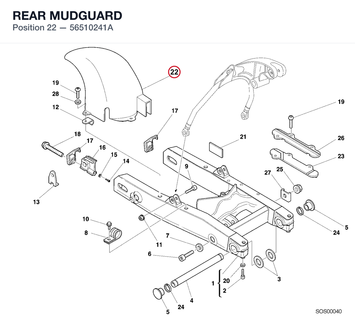 REAR MUDGUARD