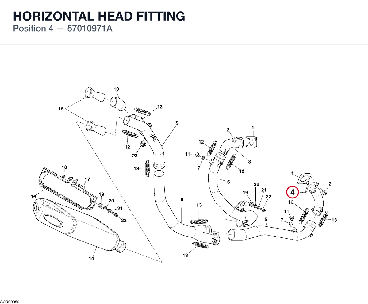 HORIZONTAL HEAD FITTING