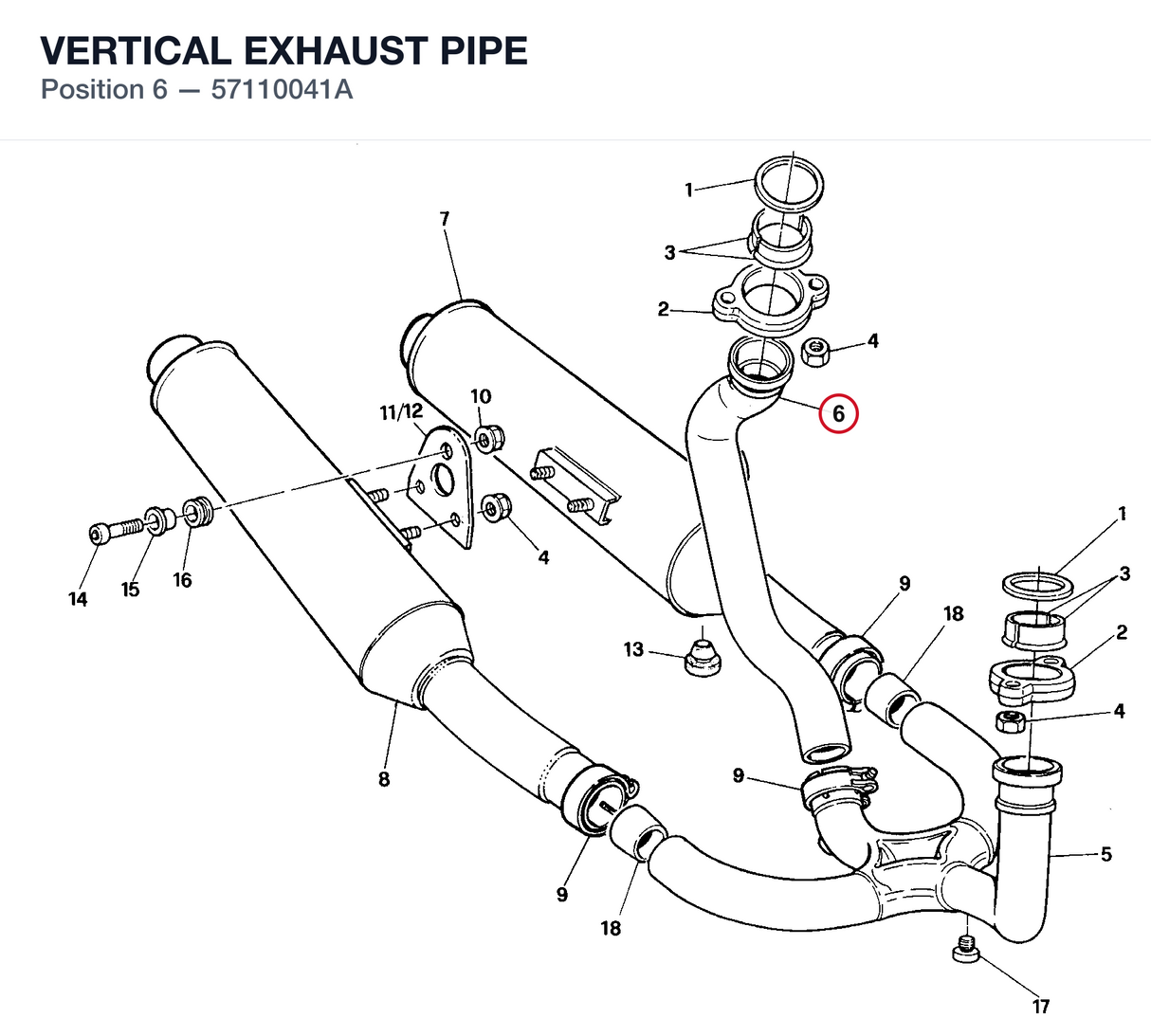 VERTICAL EXHAUST PIPE