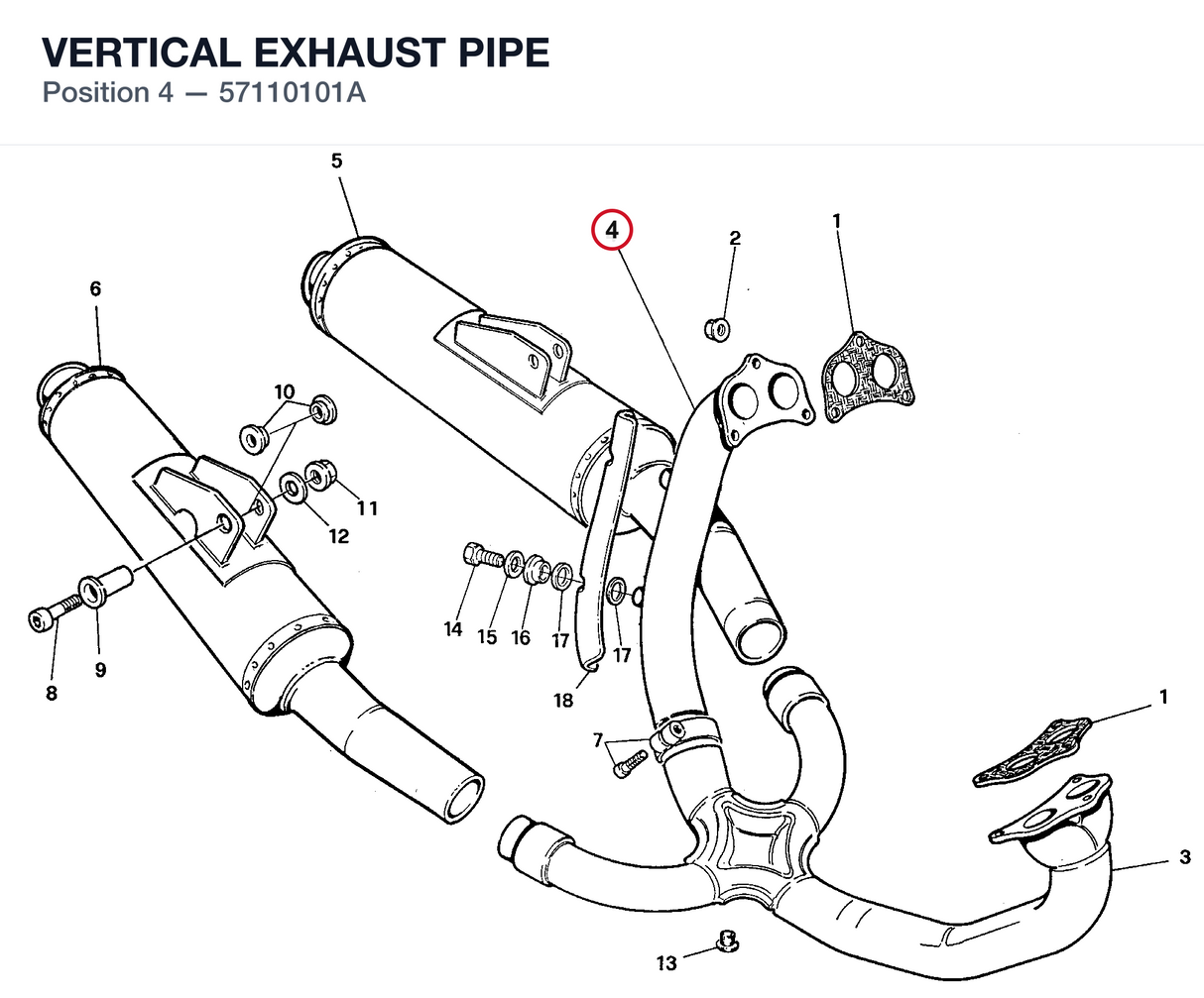 VERTICAL EXHAUST PIPE