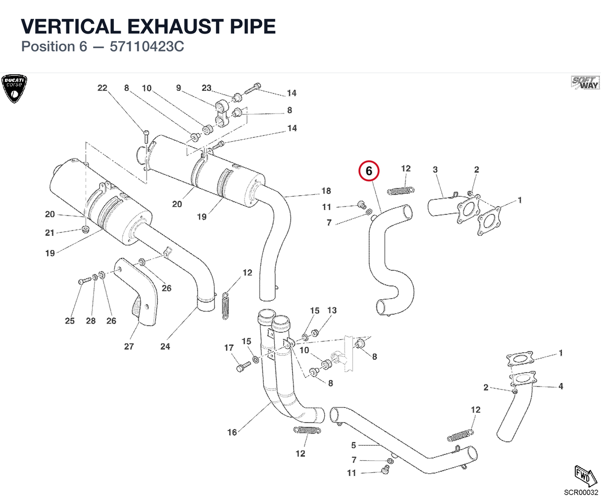 VERTICAL EXHAUST PIPE