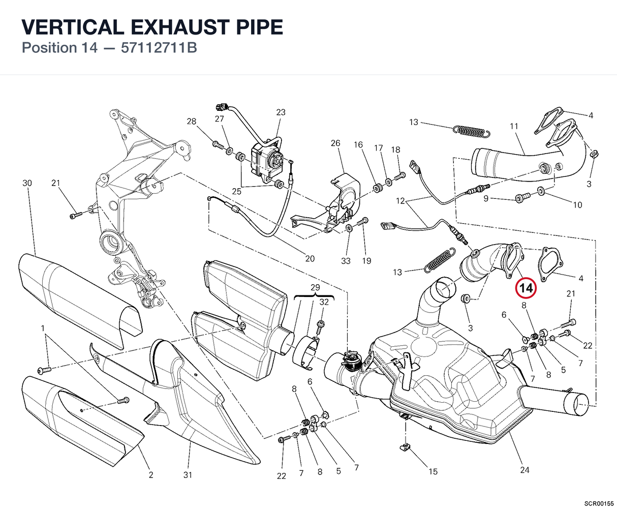 VERTICAL EXHAUST PIPE