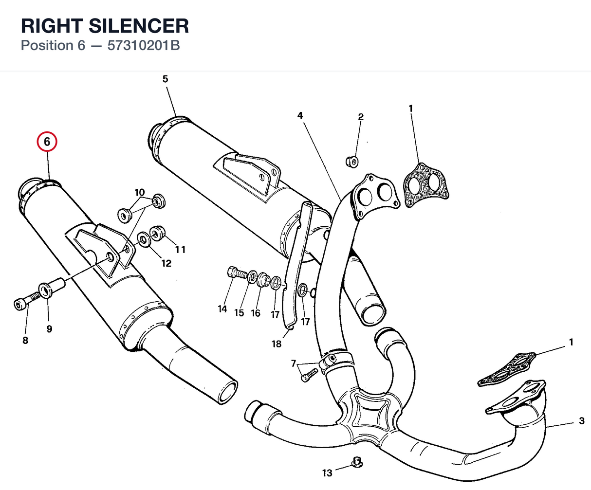 RIGHT SILENCER