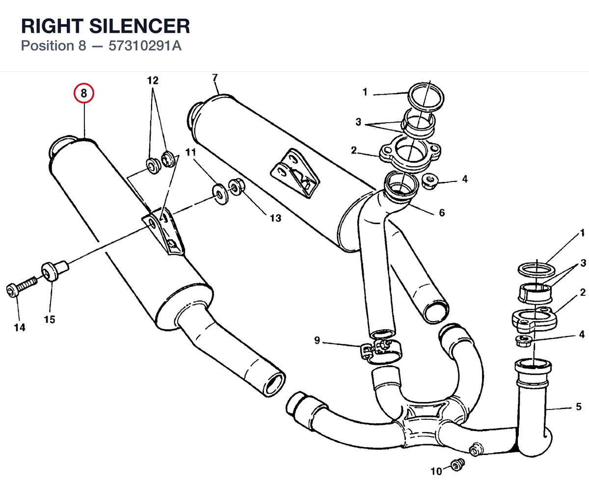 RIGHT SILENCER