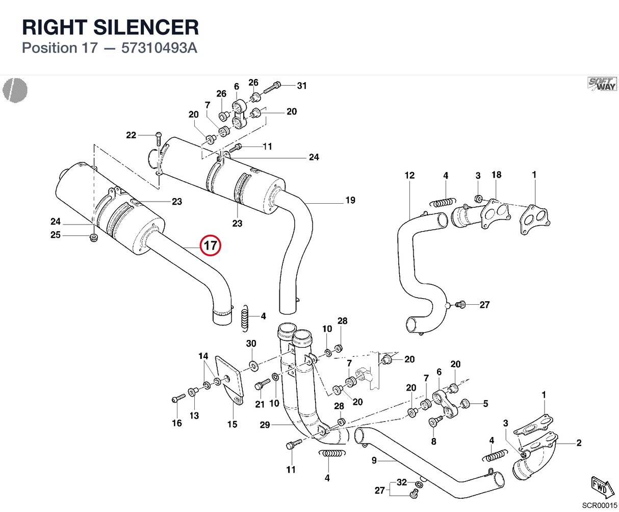 RIGHT SILENCER