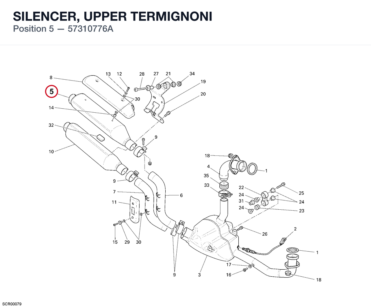 SILENCER, UPPER TERMIGNONI
