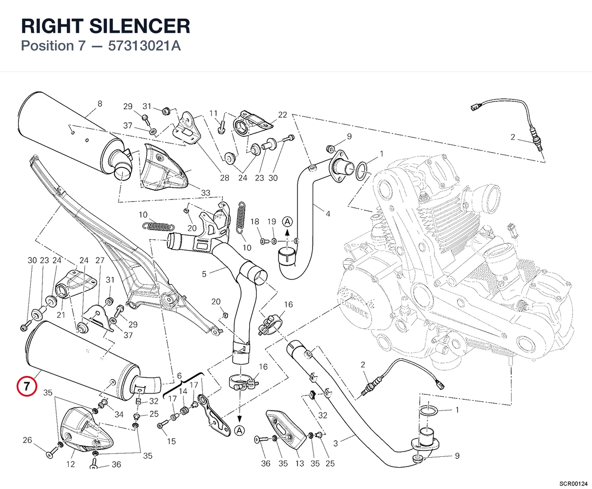 RIGHT SILENCER